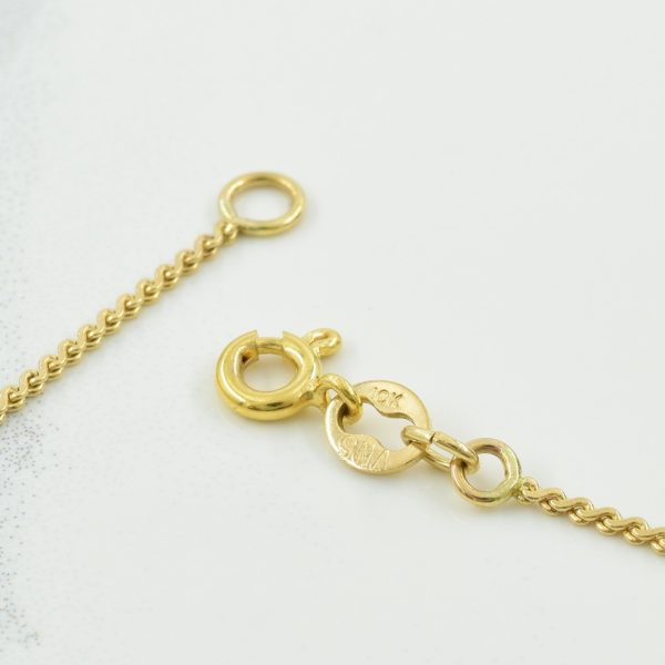 10k Yellow Gold Serpentine Chain | 18  | For Discount