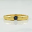 Blue Sapphire Ring | 0.12ct | SZ 7 | Discount