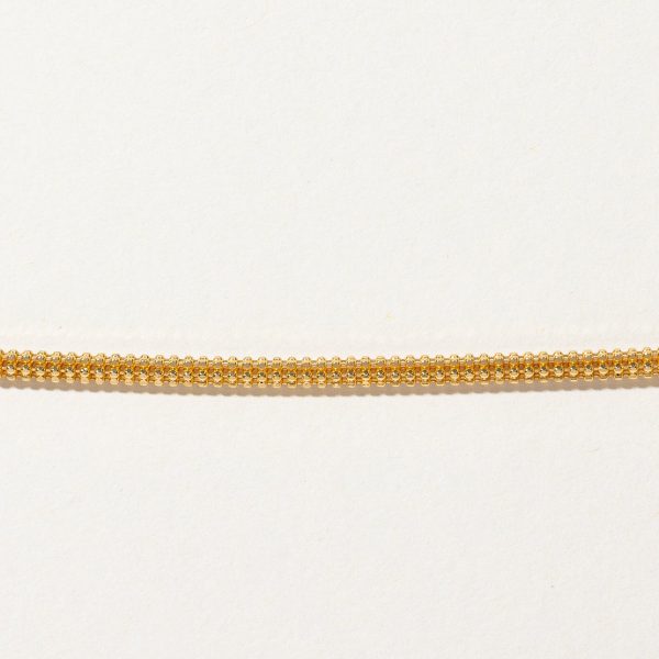 22k Yellow Gold Fancy Chain | 21.5  | Online Sale