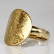 1911 Yellow Gold Eagle Coin Ring | SZ 7.25 | Hot on Sale