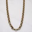 10k Yellow Gold Circle Link Chain | 17  | Online Sale