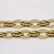 14k Yellow Gold Unique Link Chain | 18  | on Sale