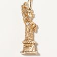 14k Yellow Gold Statue of Liberty Charm Online Sale