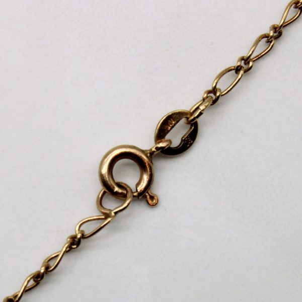 10k Yellow Gold Necklace | 20  | For Sale