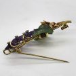 1930s Multi Gem Bouquet Brooch | 23.35ctw | Sale