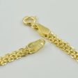 18k Yellow Gold Bismarck Chain | 17  | For Discount