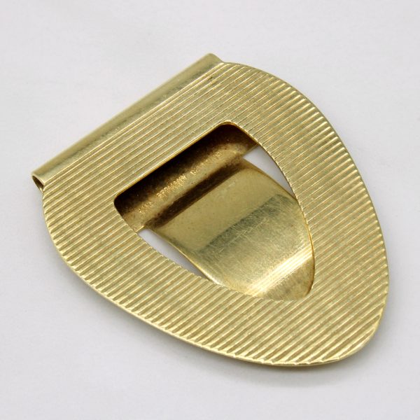 14k Yellow Gold Money Clip on Sale