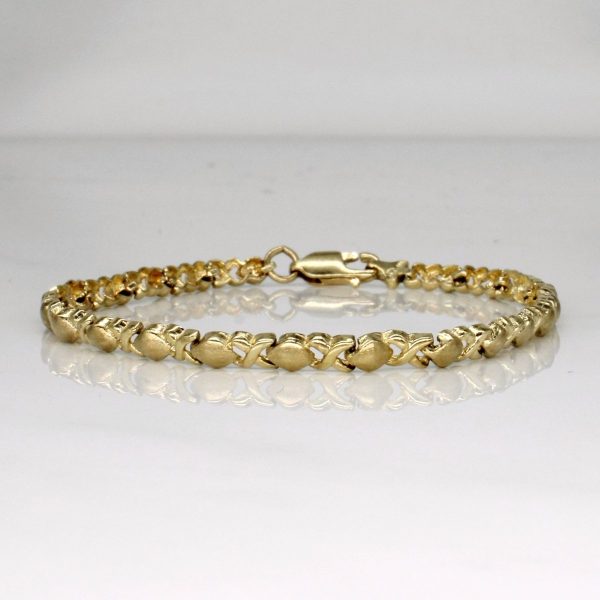 10k Yellow Gold Bracelet | 7  | Supply