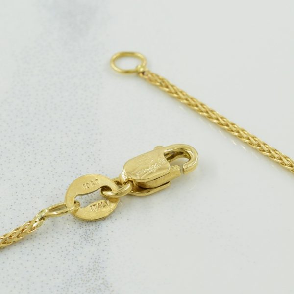 10k Yellow Gold Wheat Chain | 18  | Cheap