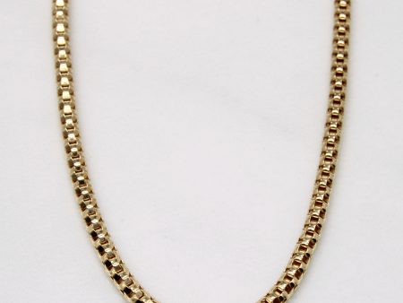 14k Yellow Gold Birdcage Link Chain | 20  | Supply