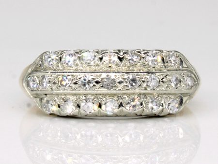 Vintage Diamond Ring | 0.64ctw | SZ 6.5 | Sale