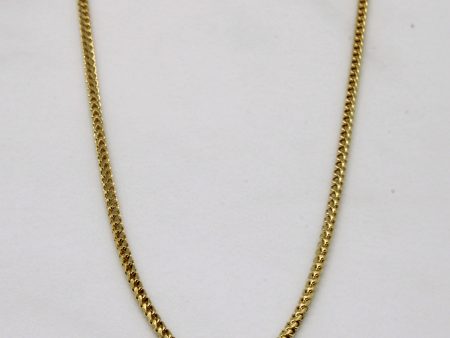 18k Yellow Gold Birdcage Link Chain | 22  | For Discount