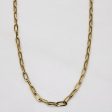 18k Yellow Gold Oval Link Chain | 18  | Discount