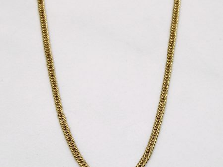 18k Yellow Gold Chain | 22  | Fashion