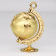 18k Yellow Gold Spinning Globe Pendant Supply