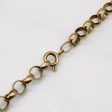 10k Yellow Gold Circle Link Chain | 17  | Online Sale