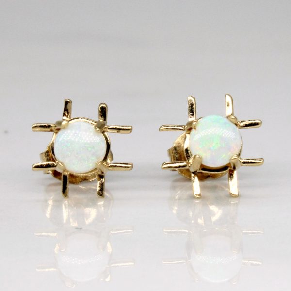 14k Opal Earrings | 0.30ctw | Online Hot Sale