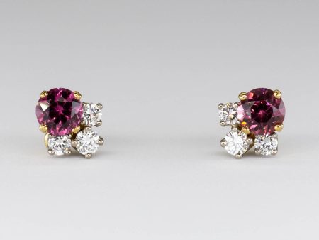 Cavelti  Tourmaline and Diamond Earrings |1.0ctw|0.4 ctw| Fashion