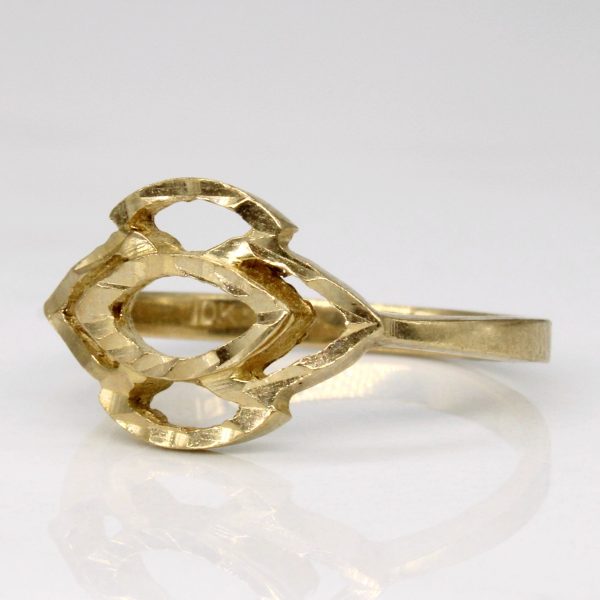 10k Yellow Gold Ring | SZ 5.75 | on Sale