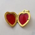 10k Yellow Gold Heart Locket | on Sale