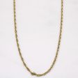 10k Yellow Gold Rope Chain Choker | 15  | Online