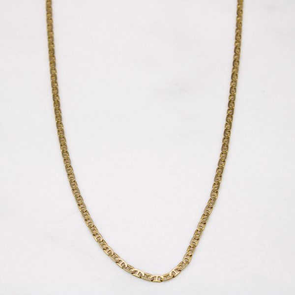 14k Yellow Gold Anchor Link Chain | 20  | Cheap