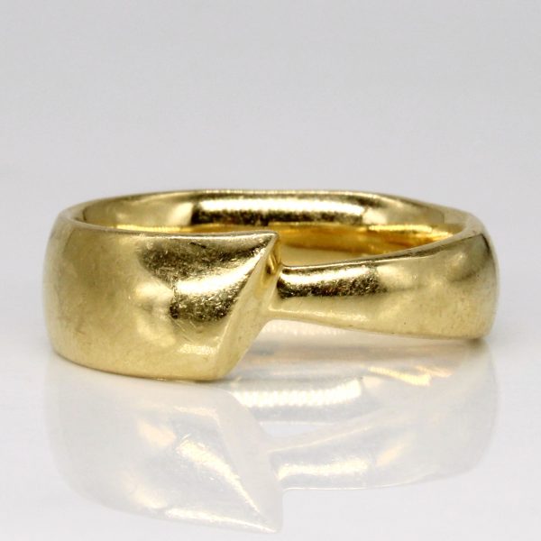 18k Yellow Gold Ring | SZ 7.75 | Discount