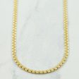 10k Yellow Gold C-Link Chain | 17.5  | For Sale