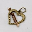 14k Two Tone Gold  I ♥ YOU  Pendant Supply