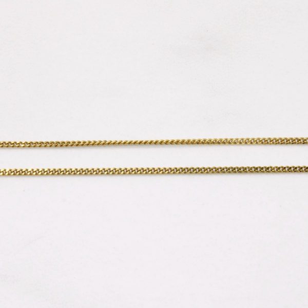 10k Yellow Gold Chain | 16  | Cheap