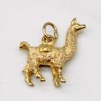 18k Yellow Gold Lamma Pendant Online Sale