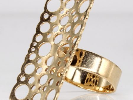 14k Yellow Gold Ring | SZ 6.75 | Sale