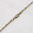 10k Yellow Gold Oval Link Anklet | 12  | Discount