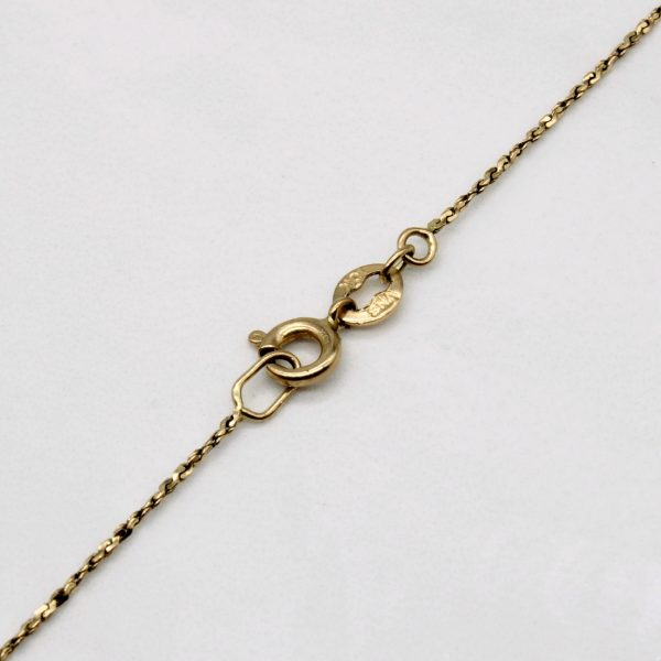 10k Yellow Gold S Link Rope Chain | 16  | Discount