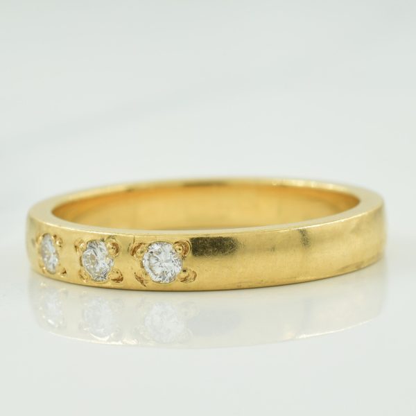 Birks  Three Stone Diamond Ring | 0.09ctw | SZ 6 | For Sale