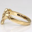 10k Yellow Gold Claddagh Ring | SZ 5.25 | on Sale