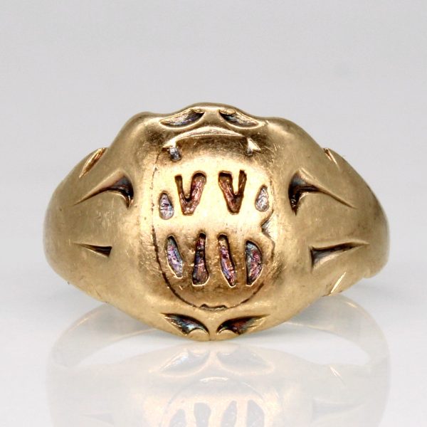 10k Yellow Gold Ring | SZ 7.5 | Online Sale