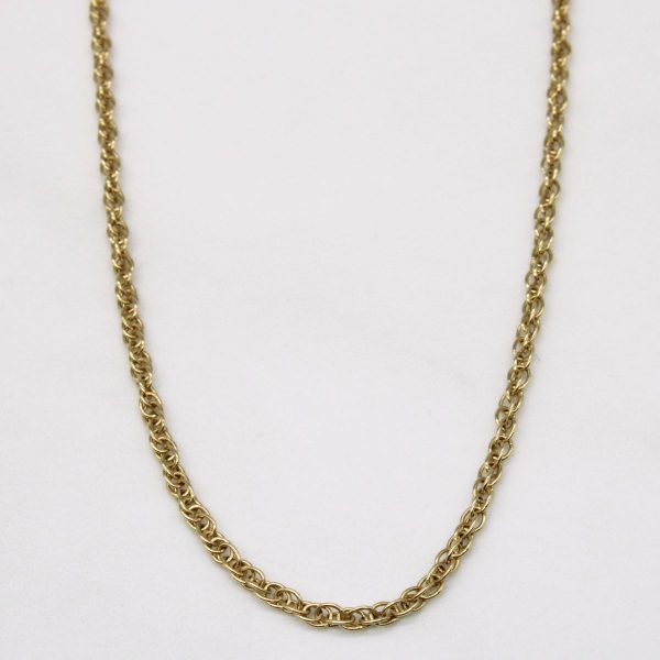 10k Yellow Gold Chain | 24  | Supply