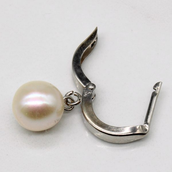 14k Pearl Drop Earrings Online Hot Sale