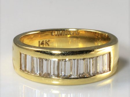 Baguette Diamond Gold Ring | 0.55ctw | SZ 6 | Online Sale