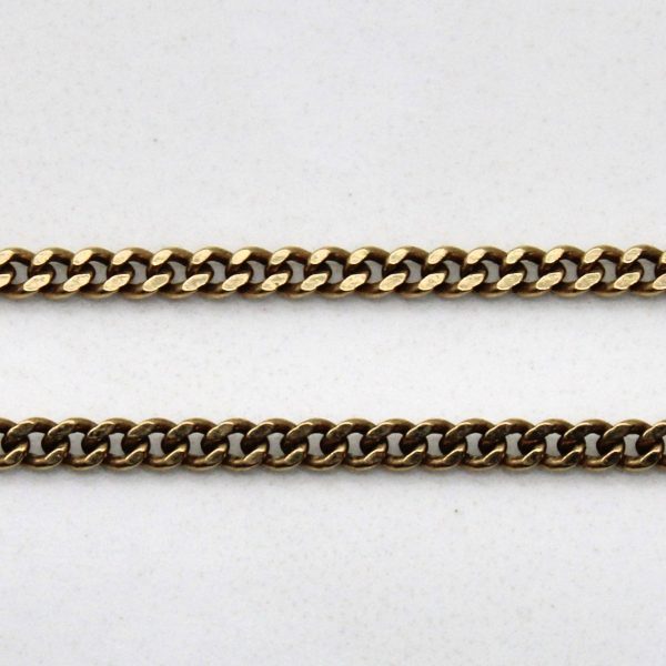 10k Yellow Gold Cuban Link Chain | 19  | Hot on Sale