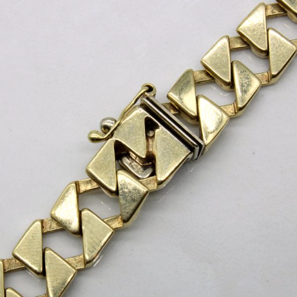 14k Yellow Gold Unique Link Chain | 16  | Online Hot Sale