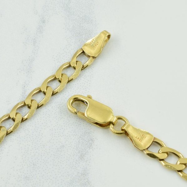 10k Yellow Gold Cuban Link Chain | 20  | Fashion