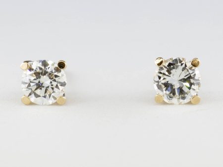 100 Ways  Yellow Gold Diamond Studs | 1 2 carat | Discount