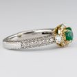 14k Emerald and Diamond Accented Ring | 0.45 ct | SZ 4.75 Sale