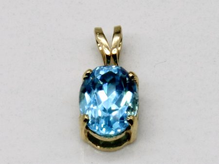 Blue Topaz Pendant | 1.00ct | Fashion