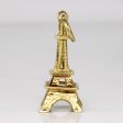 14k Yellow Gold Eiffel Tower Pendant Supply