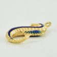 14k Yellow Gold & Enamel Seahorse Pendant | Online Hot Sale