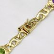 14k Yellow Gold Amethyst and Peridot Chain Necklace | 7.90ctw | 16  For Cheap