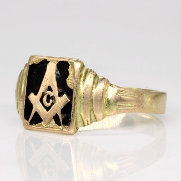 14k Yellow Gold Ring | SZ 10.25 | Online Hot Sale